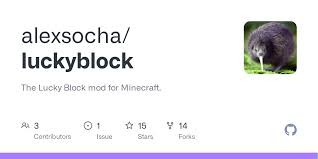 Taking from this article on the hypixel community wiki, please note that as i made both, . Github Alexsocha Luckyblock The Lucky Block Mod For Minecraft