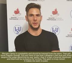Morgan ciprès (born 24 april 1991) is a french former competitive pair skater. Figure Skating Confessions Morgan Cipres Is A Pedophile And Should Be Banned