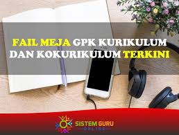 Hanya isi templat yang disediakan dan tukar carta organisasi kepada carta organisasi milik sekolah kita. Fail Meja Gpk Kurikulum Kokurikulum Terkini