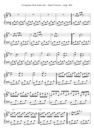 Comptine D Un Autre été L Après Midi Piano Comptine D Un Autre Ete Musescore Piano Sheet Music Sheet Music Piano Sheet