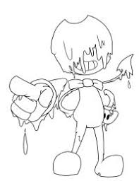 Batim bendy and the ink machine coloring page. Bendy And His Robot Coloring Pages Bendy Coloring Pages Coloring Pages For Kids And Adults