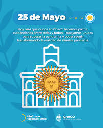 Por qué la bandera alegra la vista, al aire flotando; Chaco Gobierno De Todos A Twitter El 25 De Mayo Es Un Dia Que Nos Une Bajo La Bandera Argentina En Estos Tiempos Dificiles Tenemos La Seguridad De Que Saldremos Adelante