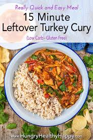 15 Minute Leftover Turkey Curry Recipe Turkey Curry Turkey Curry Recipe Healthy Curry Recipe