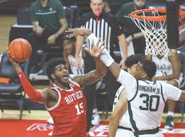 Tom izzo celebrates with team after msu's massive upset of no. Ap