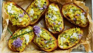 Pour in the cream and whisk until well combined and smooth. Welsh Rarebit Stuffed Potatoes The Splendid Table