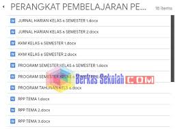 Soal penilaian harian k13 kelas 2 tema 6 semester 2. Perangkat Pembelajaran Pjok Kelas 6 Sd Kurikulum 2013 Berkas Sekolah