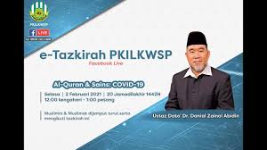 Studi pustaka/ jurnal) penentuan masalah penelitian. Pkilkwsp E Tazkirah Al Quran Dan Sains Covid 19 Dato Dr Danial Zainal Abidin Youtube
