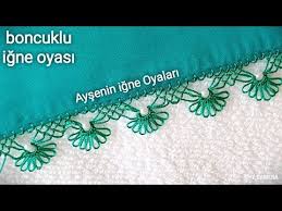 Duz Yazmaya Sirali Igne Oyasi Modeli Yapilisi Videolu 2019 Boncuklu Igne Oyasi Modelleri Islemek Isteyenlerin Kesinlikle Ama Kesinlikle 2020 Yazma Oya Oya Ornekleri