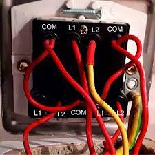 Where the line goes into one connection of the switch and the load is on the other connection. How To Wire 3 Gang Smart Switch Advice Diynot Forums