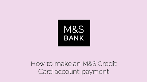 Marks and spencer üyelik ekranında tarafıma sunulan, ayrıca marka mağazacılık a.ş. How To Make An M S Credit Card Account Payment Digital Banking M S Bank Youtube