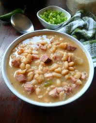 Southern Style White Beans And Ham The Mccallum S Shamrock Patch Recipe Ham And Bean Soup White Beans And Ham Ham And Beans
