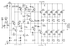 400watt High Power Amplifier Audio Amplifier Circuit Diagram Power Amplifiers