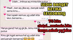 We did not find results for: Prank Putusin Pacar Sampai Nangis Lewat Chat Wa Topik Chat Wa Sedih Romantis Bikin Baper Youtube