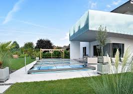 Garten& leben bietet eine vielzahl an eckvariationen für ihren garten. Pool Uberdachungen Aus Osterreich Multitalent Schiebehalle