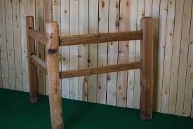 This outdoor project can be complet. Instor Fen Cedar Split Rail The Redwood Store