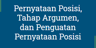 Contoh pidato persuasif tentang lingkungan remaja dan sampah. Pernyataan Posisi Tahap Argumen Dan Penguatan Pernyataan Posisi Halaman All Kompas Com