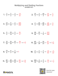 how to multiply and divide fractions video