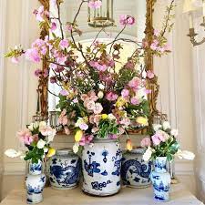 Scroll Left Some Highlights From A Trip To My Beloved New York Flower Market About Two Years Ago Dur Blue Willow Decor Home And Garden Store Blue White Decor