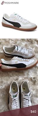 Nike air jordan 1 high og rust shadow patina uk 9 eu 10 us 10 very good quality leather. Puma Super Liga Og Retro Sneaker Puma Super Liga Og Retro Sneaker Simple Classic Style Suede Leather Rubber Ou Retro Sneakers Sneakers Simple Classic Style