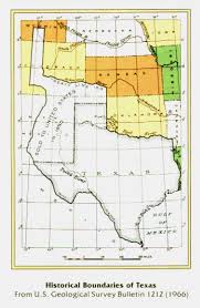 Historical Boundaries Of The Republic Of Texas Republic Of Texas Texas History Denton Texas