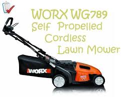 Black And Decker Cordless Lawn Mower 36v Battery Review Of Worx Wg789 19 Inch 36 Volt Cordless Pacesetter Self Propelled 3 In 1 Lawn Mower With Removable Battery Lawn Mower Best Lawn Mower Cordless Lawn Mower