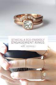 Eco Friendly Ethical Engagement Rings With Minimalist Appeal Made From 100 Recycled Gold O Engagement Rings Womens Engagement Rings Ethical Engagement Ring