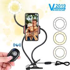 Selfie Light Ring With Cell Phon Selfie Light Led Ring Light Cell Phone Holder