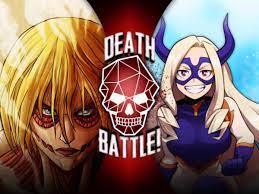 The Female Titan vs Mt Lady (Attack On Titan vs My Hero Academia) a Villain  vs Hero fight between two blonde giantess from popular animes. :  r/DeathBattleMatchups