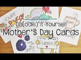 5 Pun Tastic Diy Mother S Day Card Doodles Doodle With Me Diy Mother S Day Projects Mother S Day Diy Birthday Cards For Mother