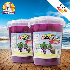 Mango sago't gulaman, nata de coco and kaong ( mango dessert ). 360 Candy Bear Nata De Coco Grape 2 X 450g Shopee Malaysia