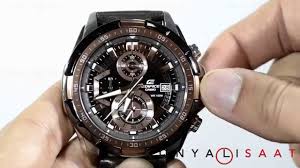 Casio Edifice Chronograph Watch Unboxing And Review Youtube