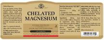 Chelated Magnesium Tablets - Pack of 100 | Gold Standard ...