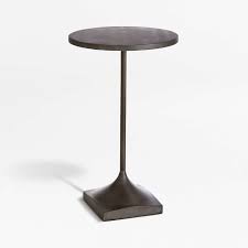 Prost Small Metal Drink Table Reviews Crate And Barrel Canada In 2020 Drink Table Table End Tables