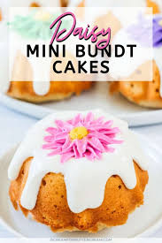 The best part is you can use any flavor of cake mix and ice cream you. Daisy Mini Bundt Cakes I Scream For Buttercream