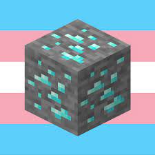 Diamond ore png images, pokemon diamond and pearl, diamond color, black diamond equipment,. Every Minecraft Block Is Trans On Twitter The Minecraft Diamond Ore Block Is Trans