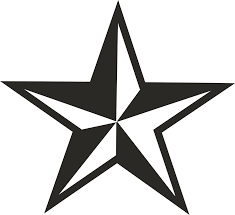 Star 3 Png 1219 1117 Vinyl Star Decals Star Decals Colour Star