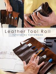 It is a great project for beginner and experienced sewists alike. How To Diy Leather Tool Roll Make