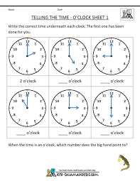 maths year 1 worksheets read the time 1 maths worksheets otosection