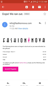 Offer not valid in stores. Fashion Fashion Nova Gift Card Code Free