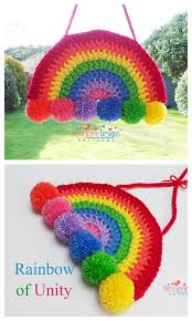 Rainbow Wall Hanging Free Crochet Patterns Paid Diy Magazine In 2020 Rainbow Crochet Free Crochet Knitting Patterns