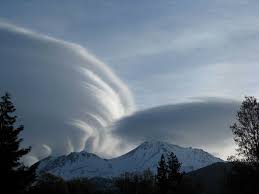 Image result for lenticular clouds over mt. shasta