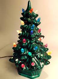 Ceramic Christmas Tree From The 80 S Loved Vintage White Christmas Ceramic Christmas Trees Ceramic Christmas Tree Lights