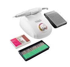 Frezarka Do Paznokci Biala 2x Zestaw Frezow Gratis Clavier Pl