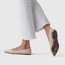And i'm going to be honest here: Ecru Pointed Toe Flats Rothy S