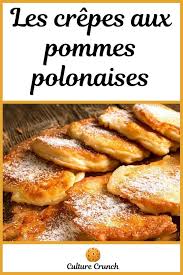 Crepes Aux Pommes Polonaises La Recette Facile Recettes De Cuisine Recette Recette Facile