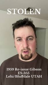 Stolen 1959 Reissue Gibson ES-355 in Utah