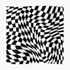 Trippy iphone wallpaper look wallpaper hippie wallpaper cute patterns wallpaper aesthetic iphone wallpaper aesthetic wallpapers trippy fractal art animation video. Aesthetic Trippy Pastel Blue Checkered Pattern Poster By Star10008 Redbubble