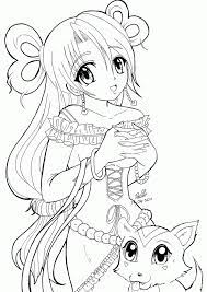 Princess coloring book for adults: Coloring Pages For Anime Coloring Home