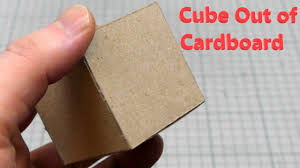 Few origami constructions require more than a piece of paper, making origami a wonderful hobby that is accessible to almost everyone. How To Make Cube Out Of Cardboard Youtube