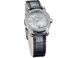 The leather is beautiful, but i wear it everyday and maybe that's why it was starting to. Chopard Happy Sport 30mm Automatic Fhh Journal